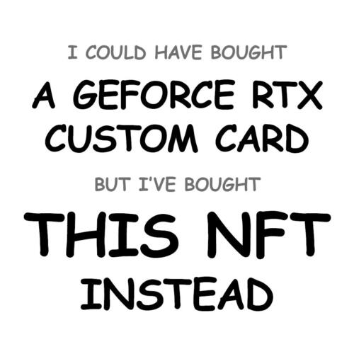 A GeForce RTX Custom Card