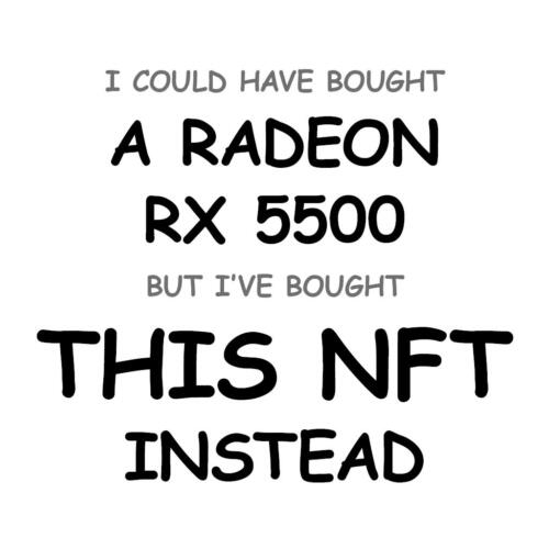 A Radeon RX 5500