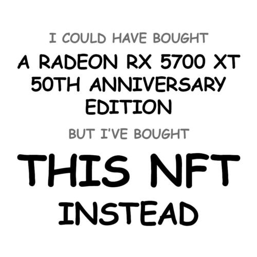 A Radeon RX 5700 XT 50th Anniversary Edition