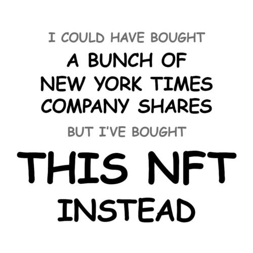 A Bunch of New York Times Company Shares