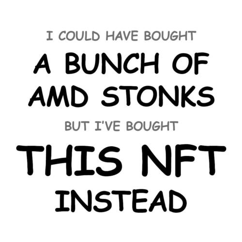 A Bunch of AMD Stonks