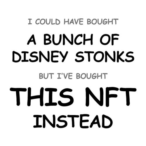 A Bunch of Disney Stonks