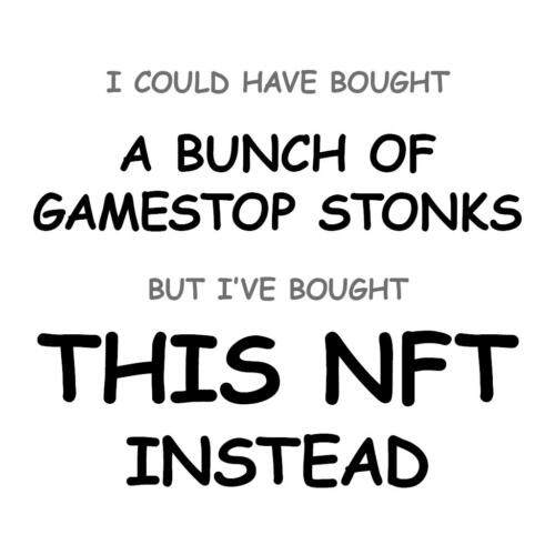 A Bunch of GameStop Stonks