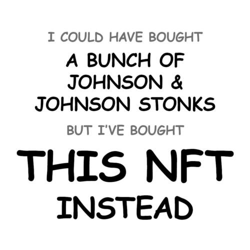 A Bunch of Johnson & Johnson Stonks