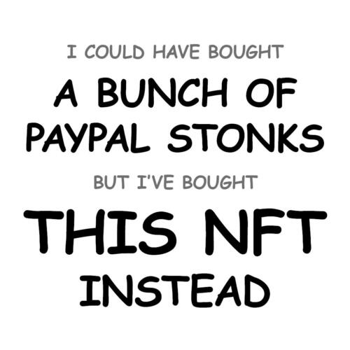 A Bunch of PayPal Stonks