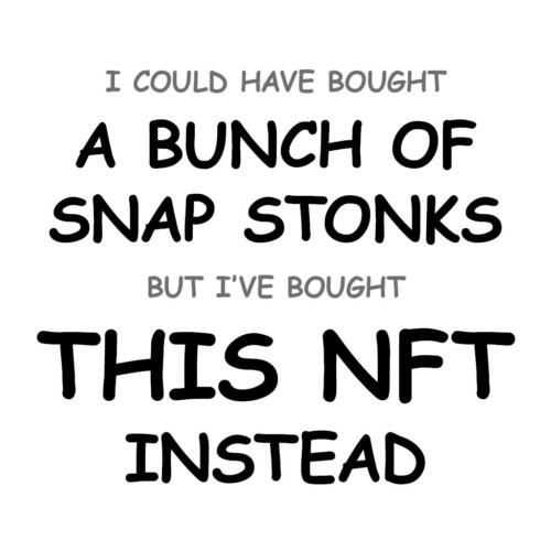 A Bunch of Snap Stonks