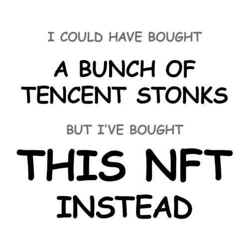 A Bunch of Tencent Stonks