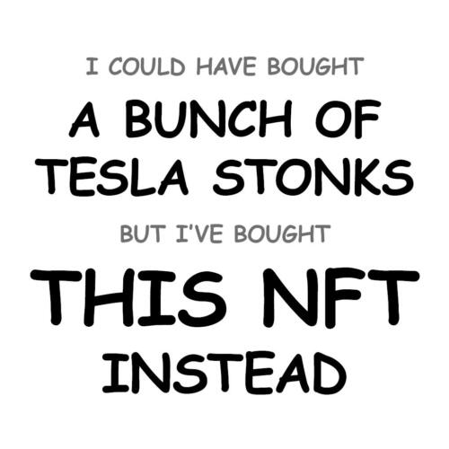 A Bunch of Tesla Stonks