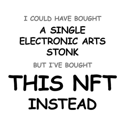 A Single Electronic Arts Stonk