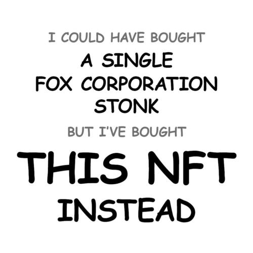 A Single FOX Corporation Stonk