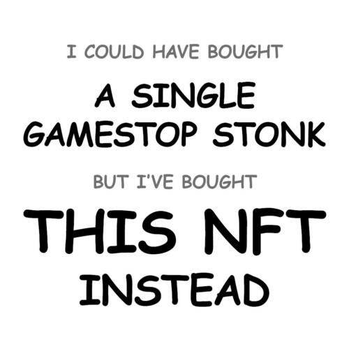 A Single GameStop Stonk