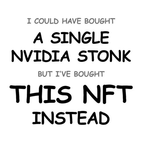 A Single Nvidia Stonk