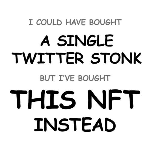 A Single Twitter Stonk