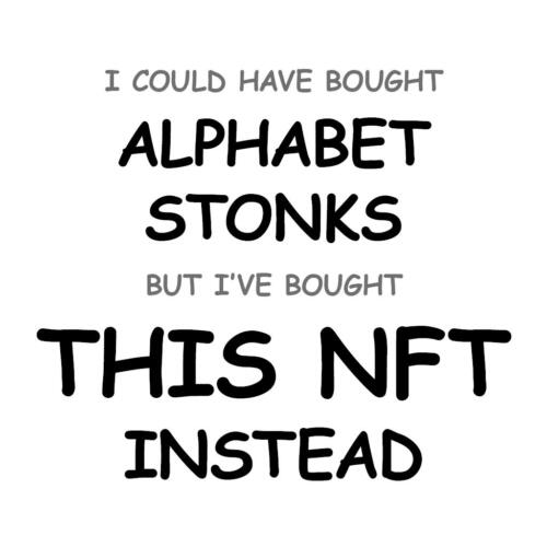 Alphabet Stonks