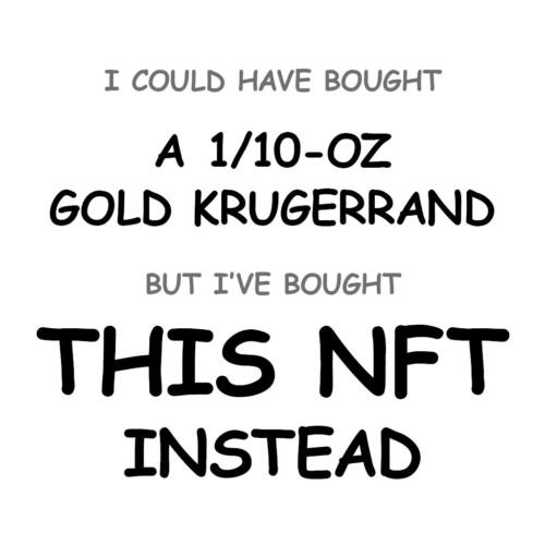 A 1/10-oz Gold Krugerrand