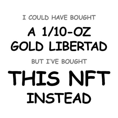 A 1/10-oz Gold Libertad