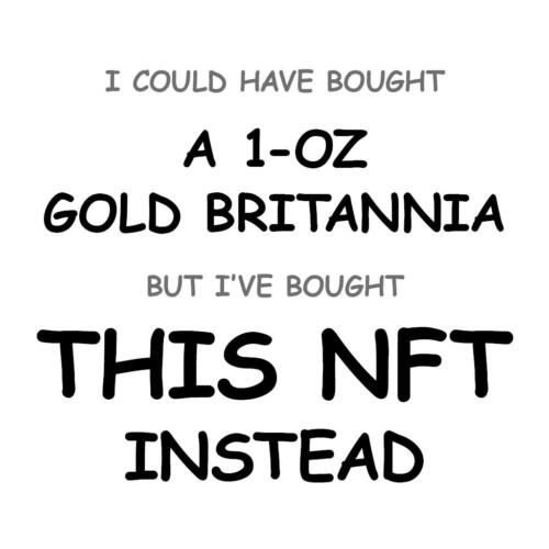 A 1-oz Gold Britannia