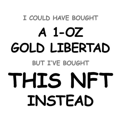 A 1-oz Gold Libertad