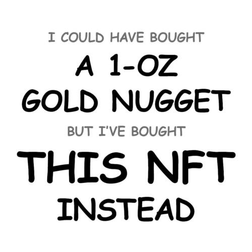 A 1-oz Gold Nugget