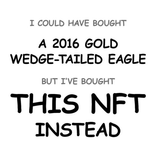 A 2016 Gold Wedge-Tailed Eagle