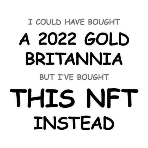 A 2022 Gold Britannia