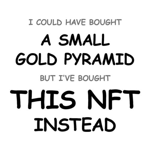 A Small Gold Pyramid