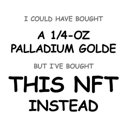 A 1/4-oz Palladium Golde