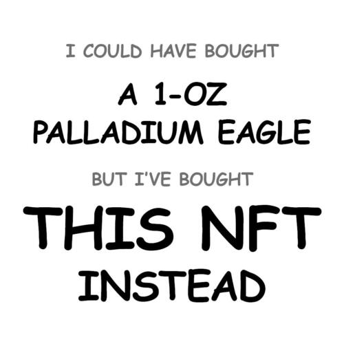 A 1-oz Palladium Eagle