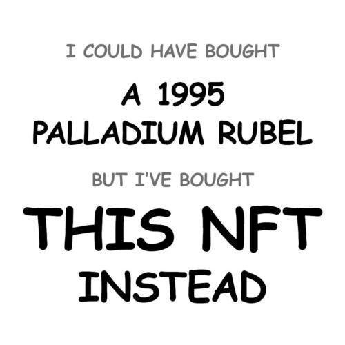 A 1995 Palladium Rubel