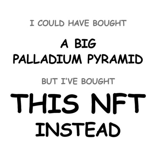 A Big Palladium Pyramid