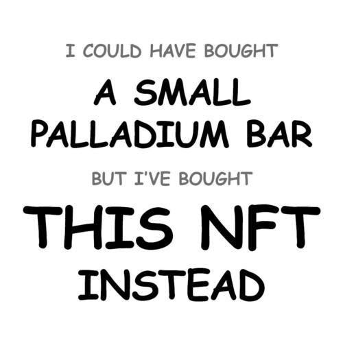 A Small Palladium Bar