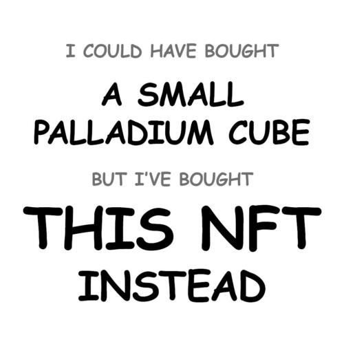 A Small Palladium Cube