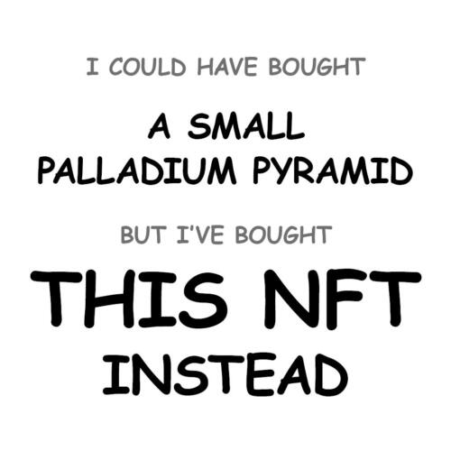 A Small Palladium Pyramid