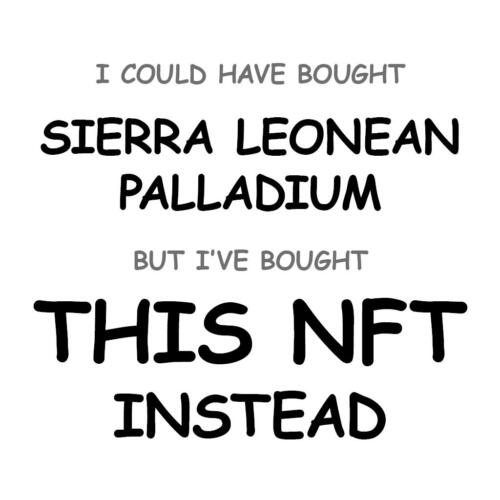 Sierra Leonean Palladium