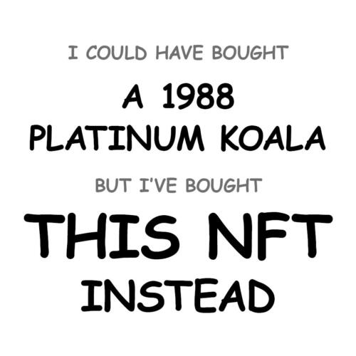 A 1988 Platinum Koala