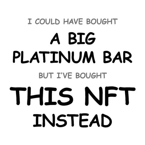 A Big Platinum Bar
