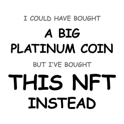 A Big Platinum Coin