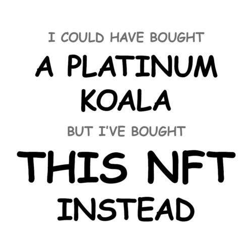 A Platinum Koala