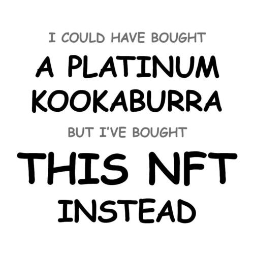 A Platinum Kookaburra