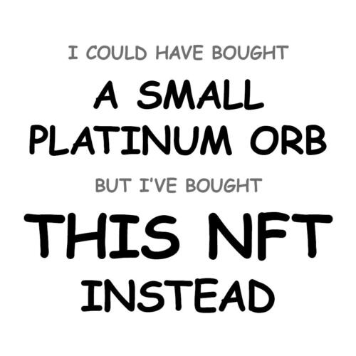 A Small Platinum Orb