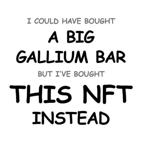 A Big Gallium Bar