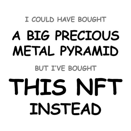 A Big Precious Metal Pyramid