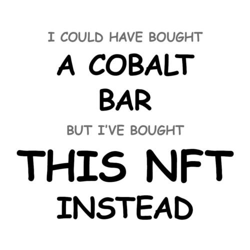 A Cobalt Bar