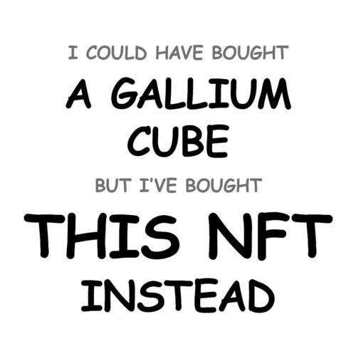 A Gallium Cube