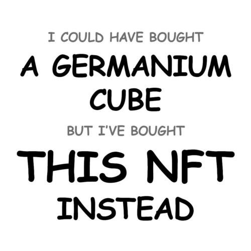 A Germanium Cube