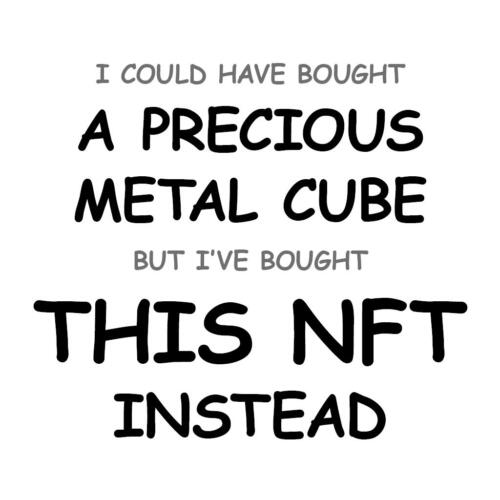 A Precious Metal Cube