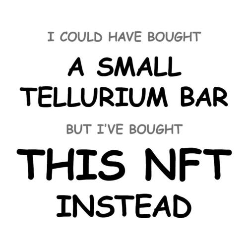A Small Tellurium Bar