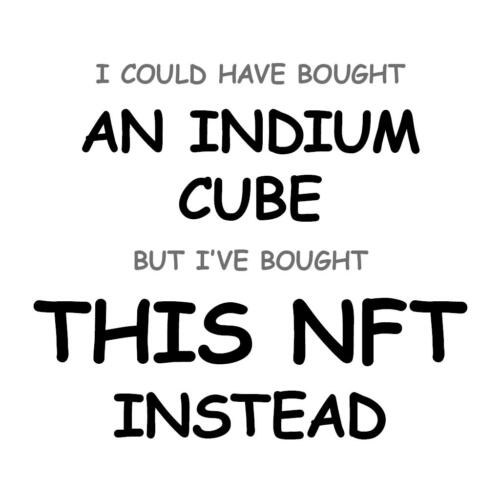 An Indium Cube