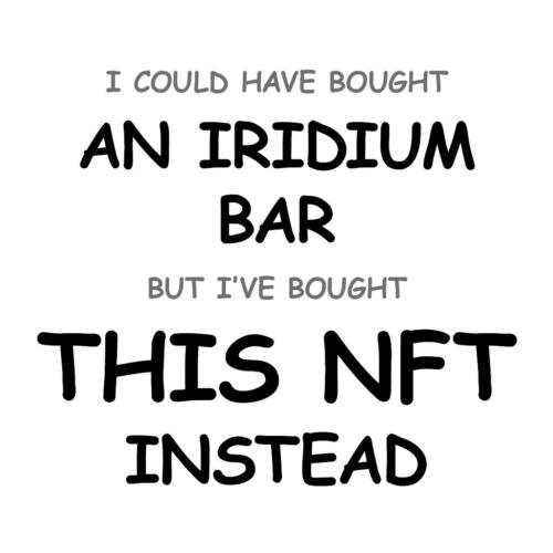 An Iridium Bar
