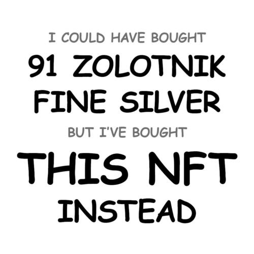 91 Zolotnik Fine Silver
